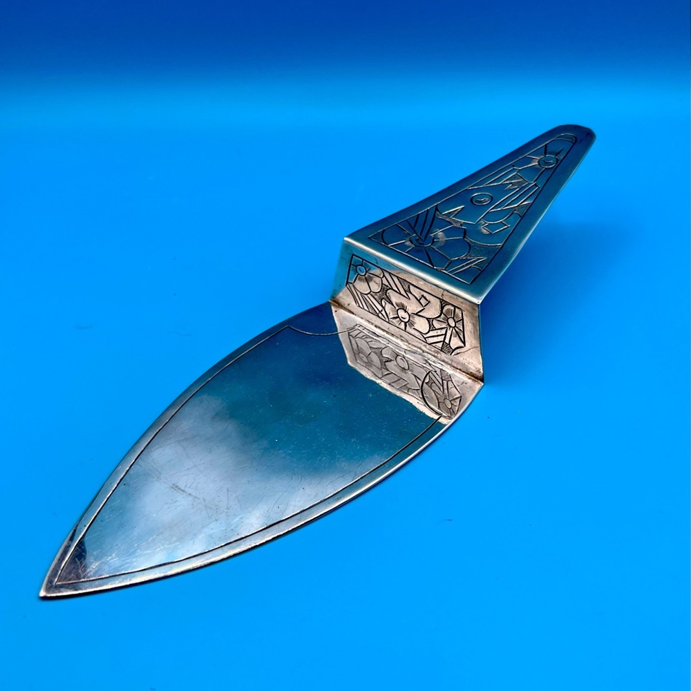 Vintage Sterling OR-MEX Pie Server